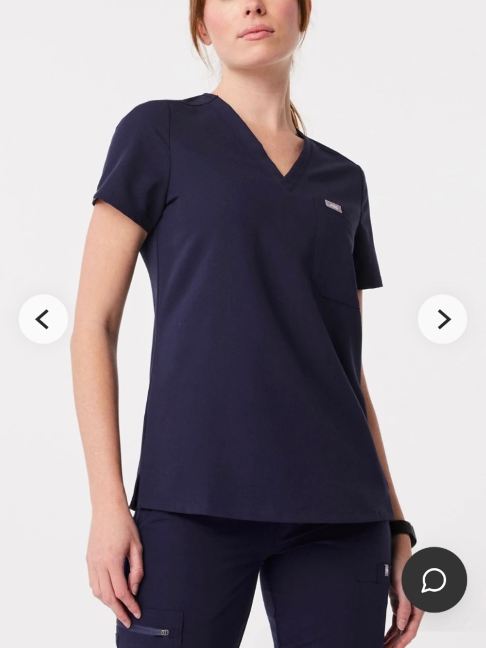 Figs scrub top